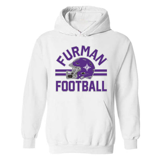 Furman - NCAA Football : Eli Brasher - Sports Shersey Hooded Sweatshirt-0
