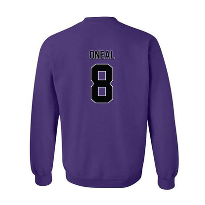 Furman - NCAA Men's Basketball : Collin ONeal - Replica Shersey Crewneck Sweatshirt-1