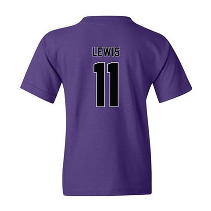 Furman - NCAA Men's Basketball : Gunnar Lewis - Replica Shersey Youth T-Shirt-1