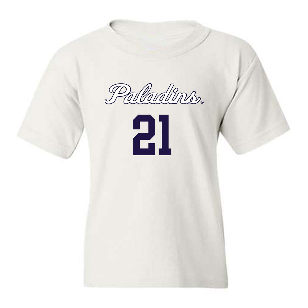 Furman - NCAA Women's Basketball : Tyriana Berry - Replica Shersey Youth T-Shirt-0