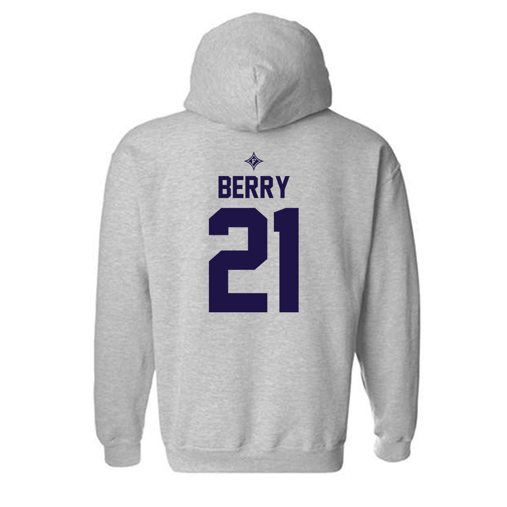 Furman - NCAA Women's Basketball : Tyriana Berry - Classic Shersey Hooded Sweatshirt-1