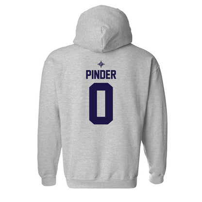 Furman - NCAA Women's Basketball : Jayda Pinder - Classic Shersey Hooded Sweatshirt-1
