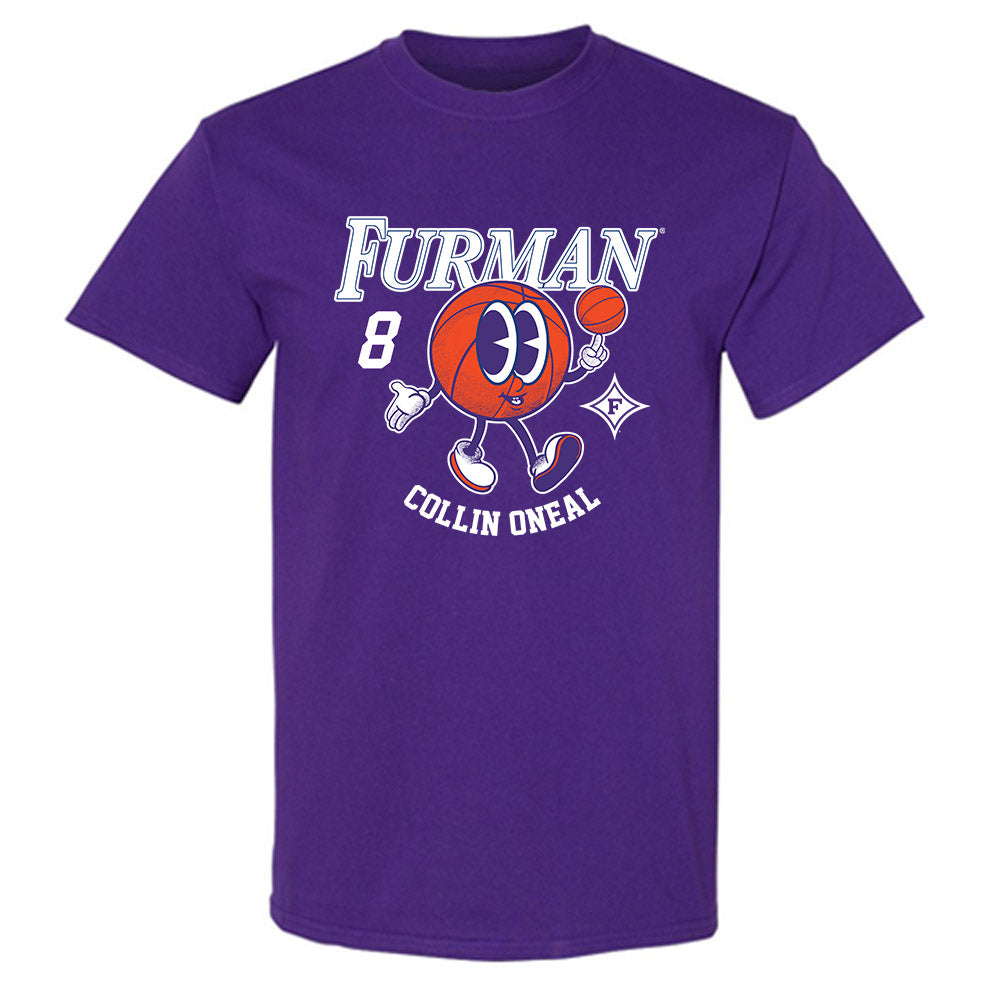 Furman - NCAA Men's Basketball : Collin ONeal - Fashion Shersey T-Shirt-0