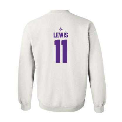 Furman - NCAA Men's Basketball : Gunnar Lewis - Sports Shersey Crewneck Sweatshirt-1