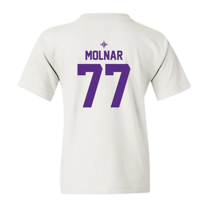 Furman - NCAA Men's Basketball : Davis Molnar - Sports Shersey Youth T-Shirt-1