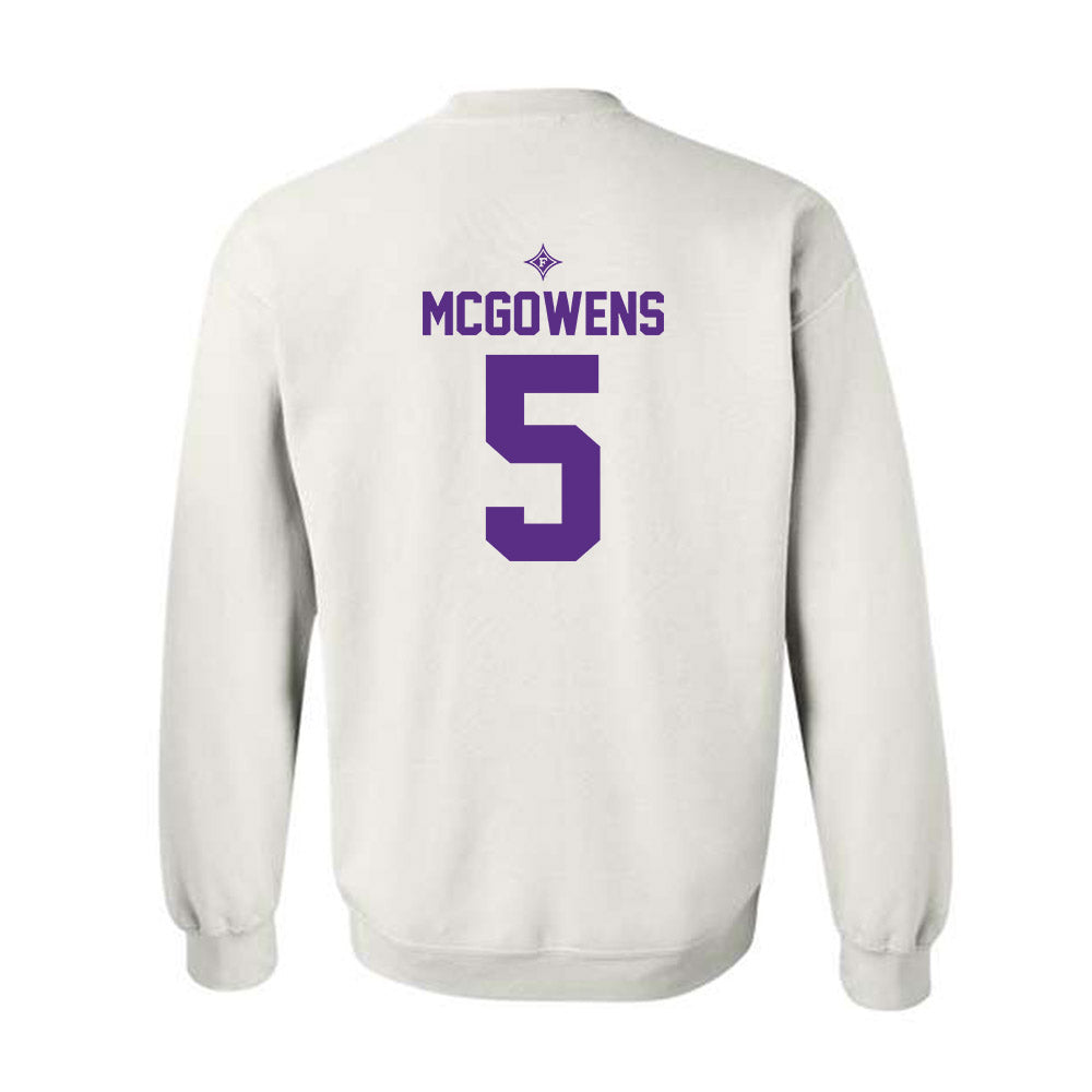 Furman - NCAA Women's Basketball : Raina McGowens - Sports Shersey Crewneck Sweatshirt-1