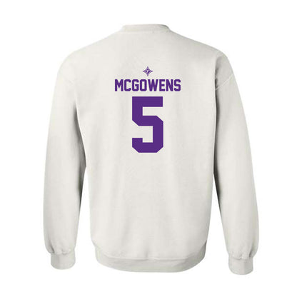 Furman - NCAA Women's Basketball : Raina McGowens - Sports Shersey Crewneck Sweatshirt-1