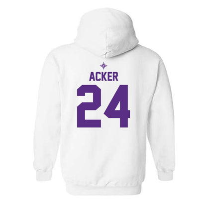 Furman - NCAA Women's Basketball : Jaelyn Acker - Sports Shersey Hooded Sweatshirt-1