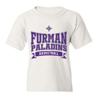 Furman - NCAA Men's Basketball : Abijah Franklin - Sports Shersey Youth T-Shirt-0