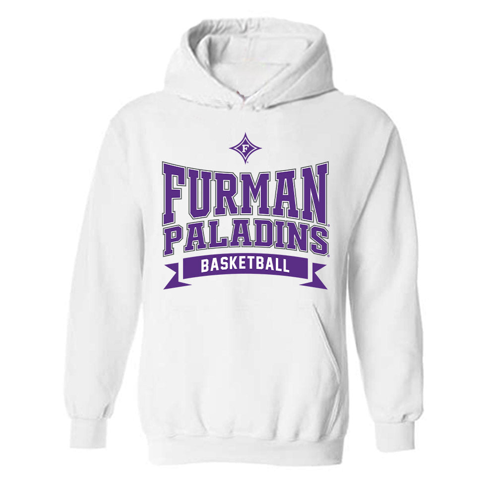 Furman - NCAA Women's Basketball : Emma Briggs - Sports Shersey Hooded Sweatshirt-0