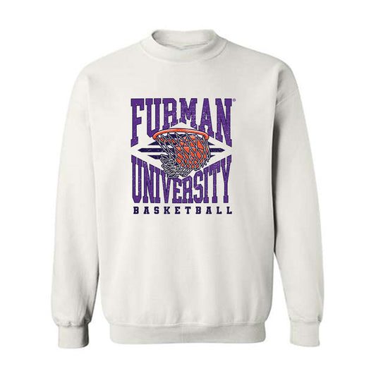 Furman - NCAA Men's Basketball : Collin ONeal - Sports Shersey Crewneck Sweatshirt-0
