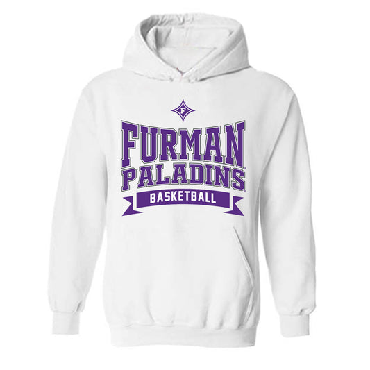 Furman - NCAA Men's Basketball : Abijah Franklin - Sports Shersey Hooded Sweatshirt-0