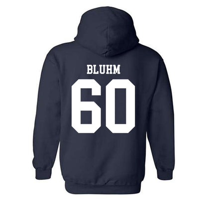 Rice - NCAA Football : Leo Bluhm - Classic Shersey Hooded Sweatshirt-1