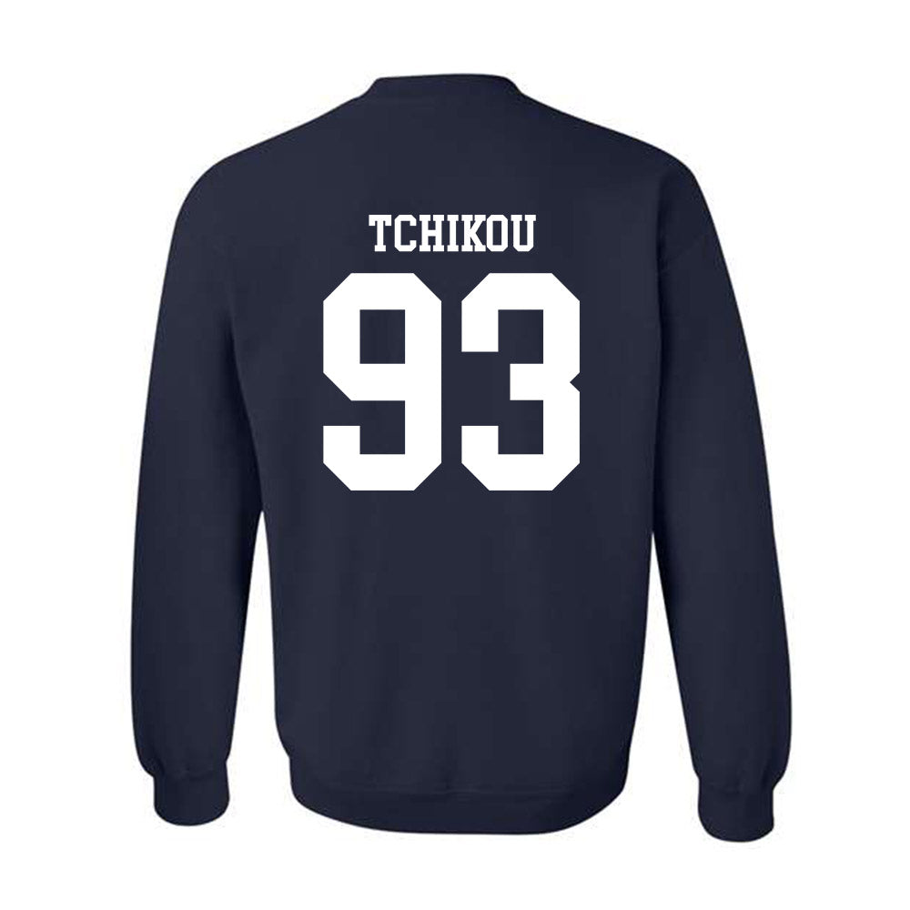 Rice - NCAA Football : Quincy Tchikou - Classic Shersey Crewneck Sweatshirt-1