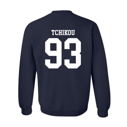 Rice - NCAA Football : Quincy Tchikou - Classic Shersey Crewneck Sweatshirt-1