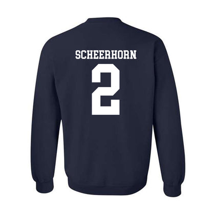 Rice - NCAA Football : Lucas Scheerhorn - Classic Shersey Crewneck Sweatshirt-1