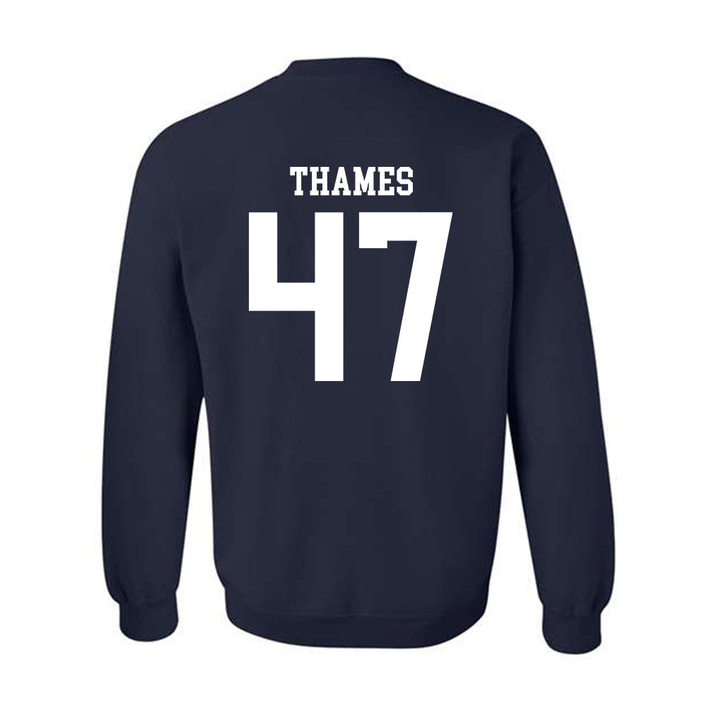 Rice - NCAA Football : Ty Thames - Classic Shersey Crewneck Sweatshirt-1