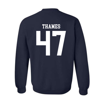 Rice - NCAA Football : Ty Thames - Classic Shersey Crewneck Sweatshirt-1