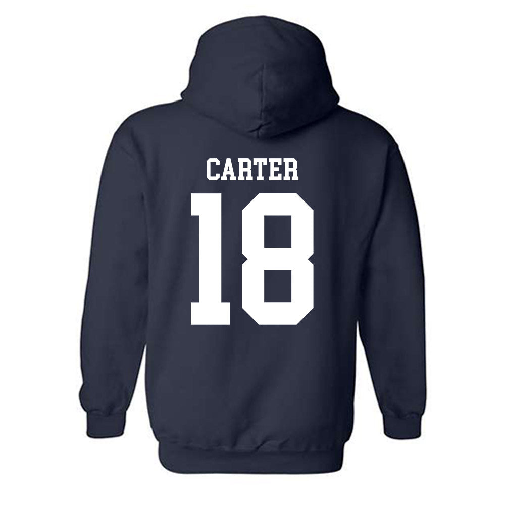 Rice - NCAA Football : Owen Carter - Classic Shersey Hooded Sweatshirt-1