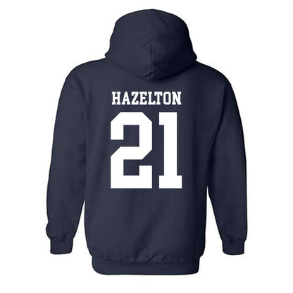Rice - NCAA Women's Basketball : Myah Hazelton - Classic Shersey Hooded Sweatshirt-1