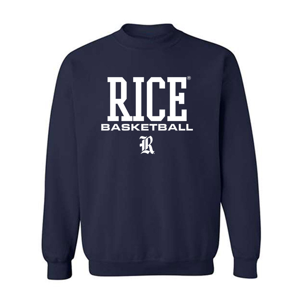 Rice - NCAA Men's Basketball : Jordan Williams - Classic Shersey Crewneck Sweatshirt-0