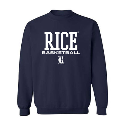 Rice - NCAA Men's Basketball : Jordan Williams - Classic Shersey Crewneck Sweatshirt-0