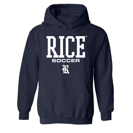 Rice - NCAA Women's Soccer : Kenzie Solomon - Classic Shersey Hooded Sweatshirt-0