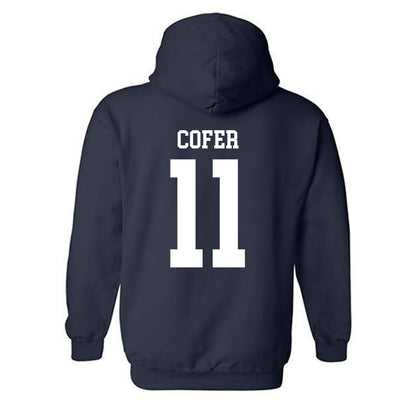 Rice - NCAA Women's Basketball : Paige Cofer - Classic Shersey Hooded Sweatshirt-1