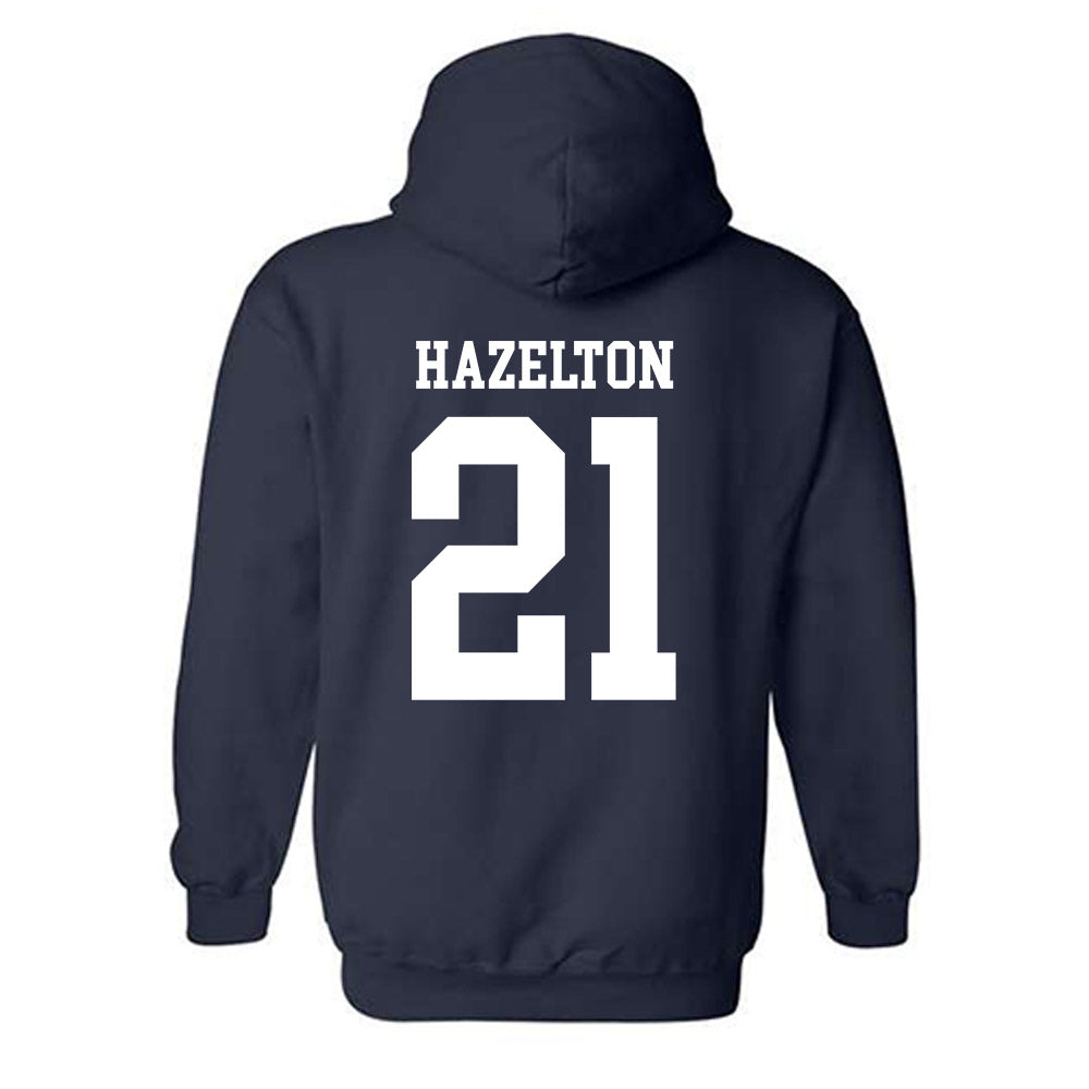 Rice - NCAA Women's Basketball : Myah Hazelton - Classic Shersey Hooded Sweatshirt-1