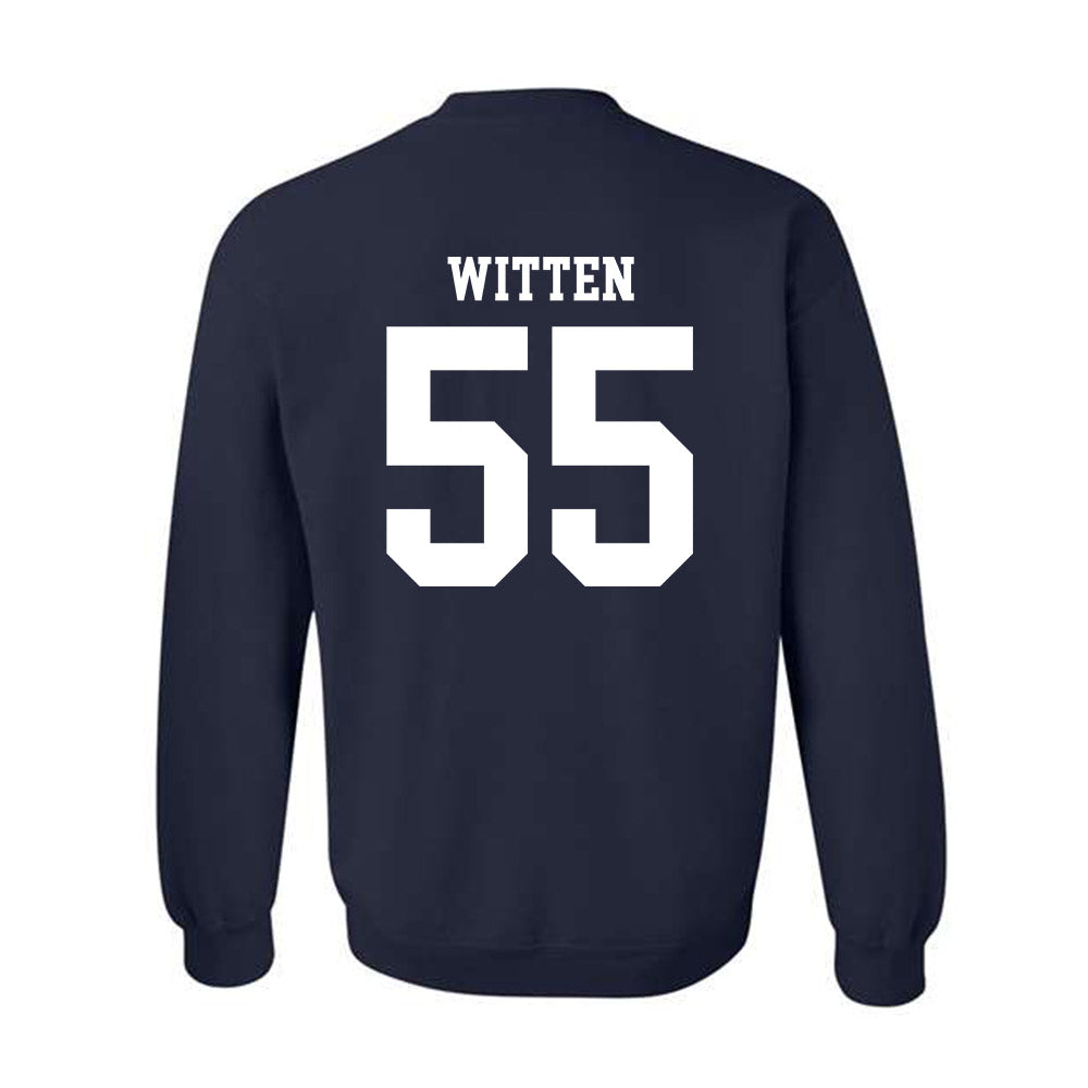 Rice - NCAA Football : CJ Witten - Classic Shersey Crewneck Sweatshirt-1