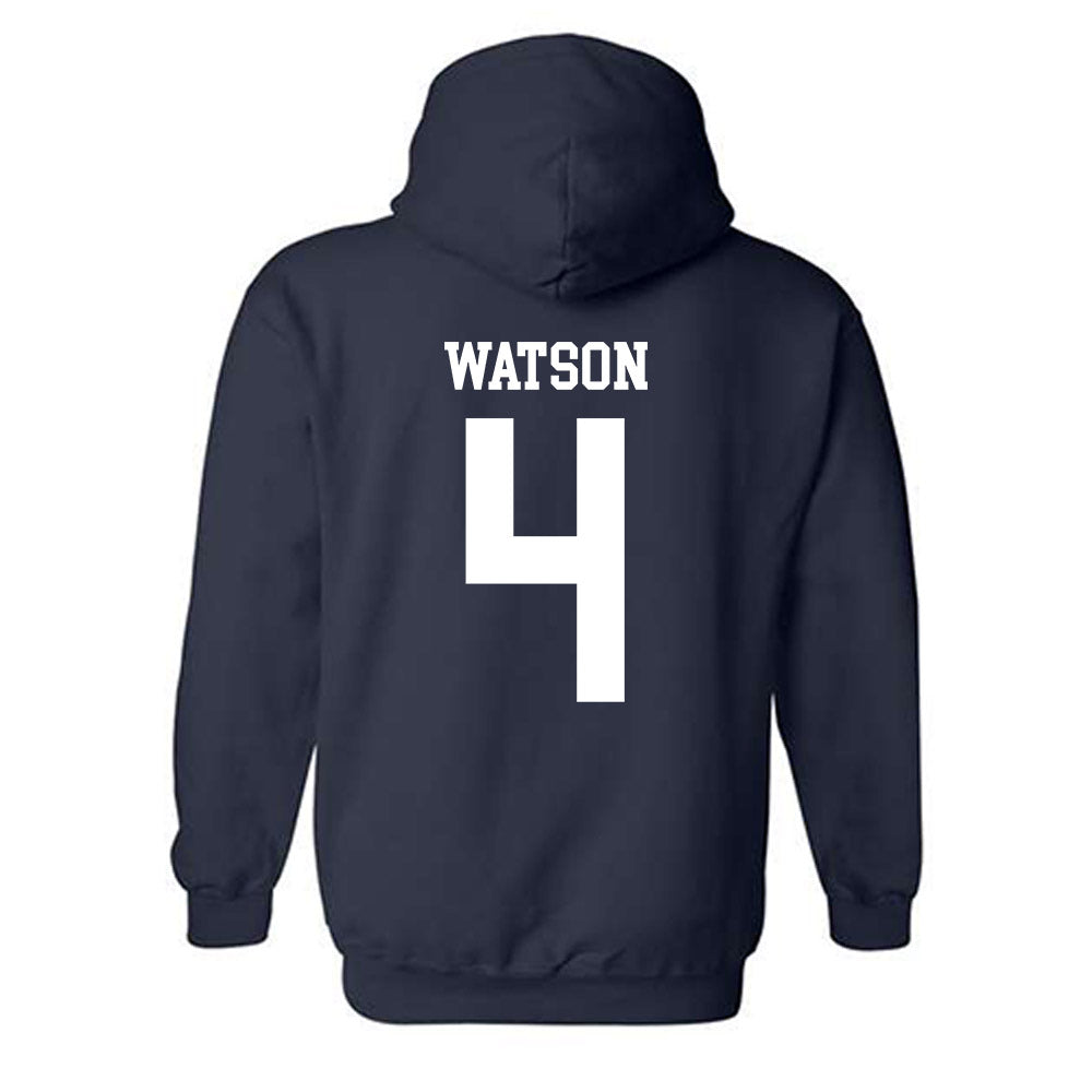 Rice - NCAA Football : Tariq Watson - Classic Shersey Hooded Sweatshirt-1