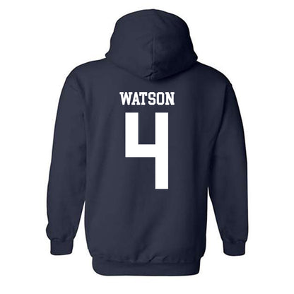 Rice - NCAA Football : Tariq Watson - Classic Shersey Hooded Sweatshirt-1