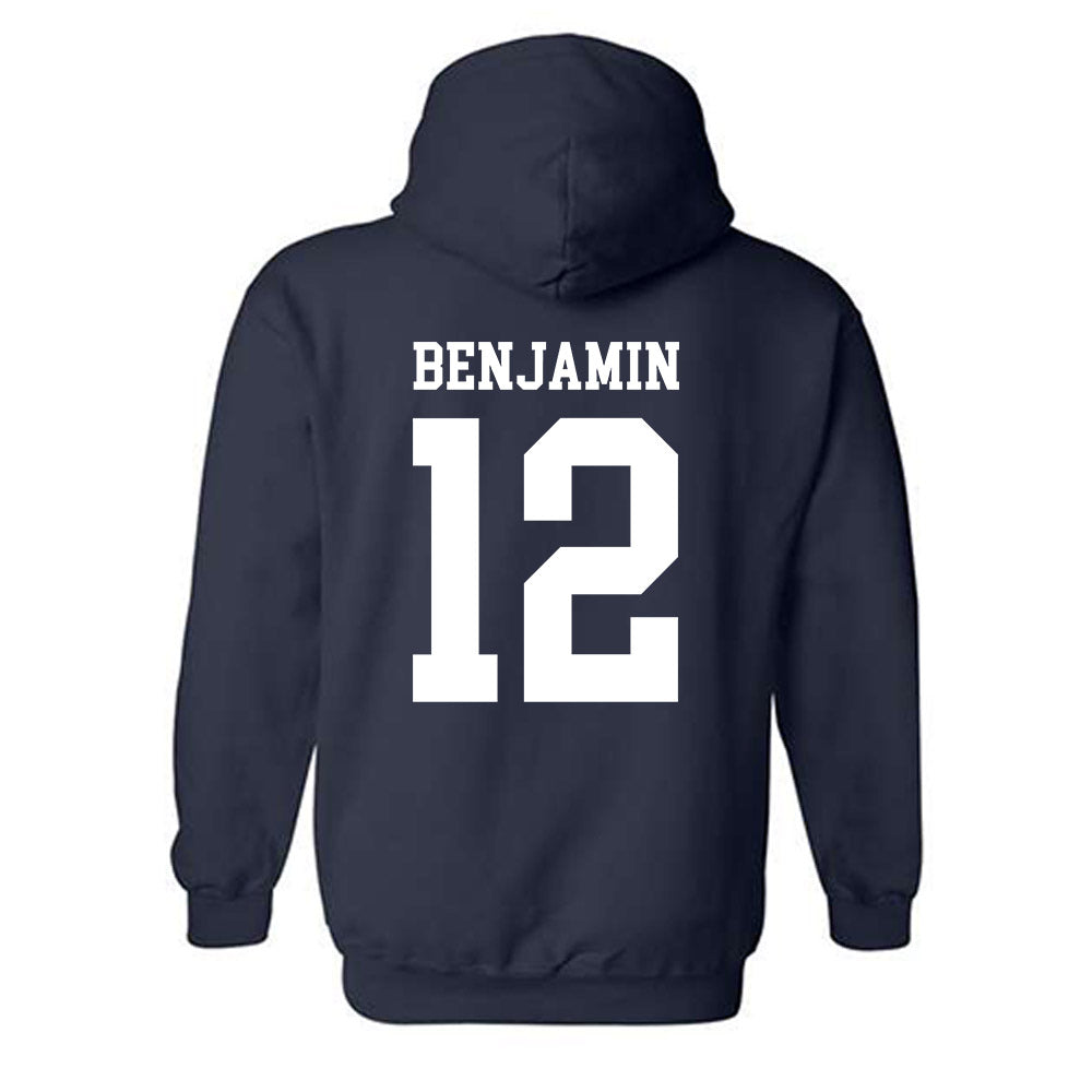 Rice - NCAA Football : Jamir Benjamin - Classic Shersey Hooded Sweatshirt-1