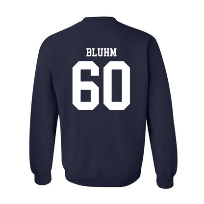 Rice - NCAA Football : Leo Bluhm - Classic Shersey Crewneck Sweatshirt-1
