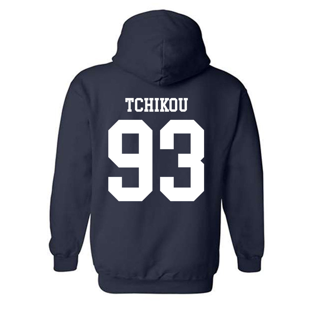 Rice - NCAA Football : Quincy Tchikou - Classic Shersey Hooded Sweatshirt-1