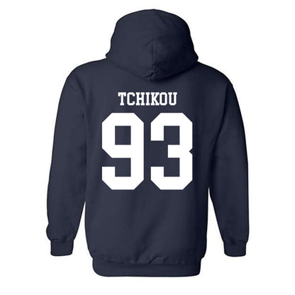 Rice - NCAA Football : Quincy Tchikou - Classic Shersey Hooded Sweatshirt-1