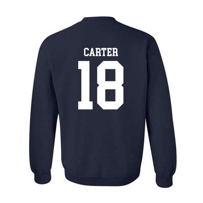 Rice - NCAA Football : Owen Carter - Classic Shersey Crewneck Sweatshirt-1
