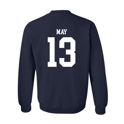 Rice - NCAA Football : Tariq May - Classic Shersey Crewneck Sweatshirt-1