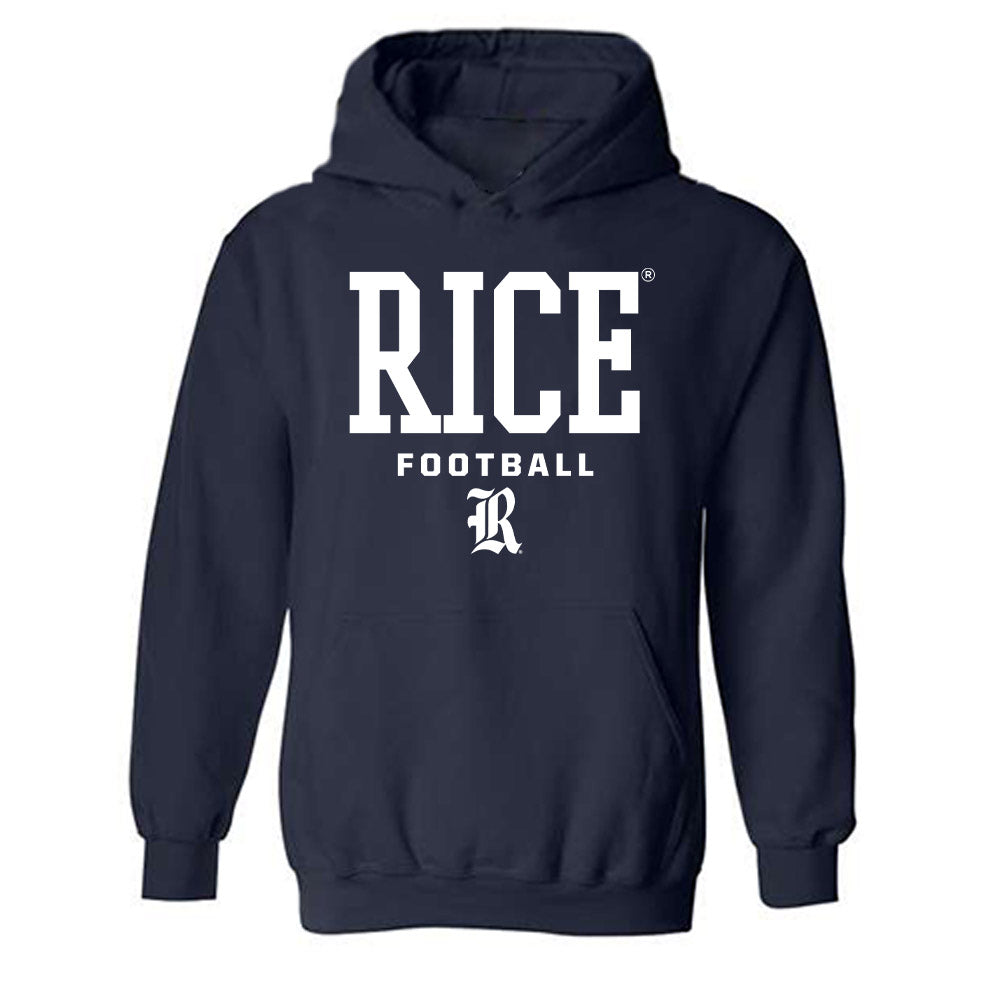 Rice - NCAA Football : Christopher Clark-Jolivet - Classic Shersey Hooded Sweatshirt-0