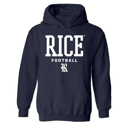 Rice - NCAA Football : Preston Healy - Classic Shersey Hooded Sweatshirt-0