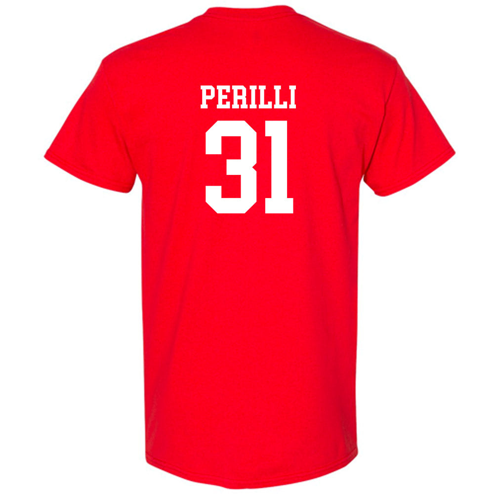 Rutgers - NCAA Baseball : Quinten Perilli - Classic Shersey T-Shirt-1