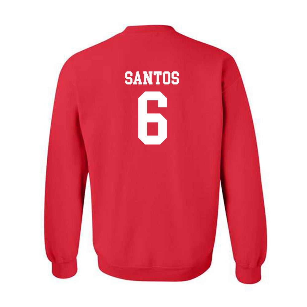 Rutgers - NCAA Baseball : Pablo Santos - Classic Shersey Crewneck Sweatshirt-1