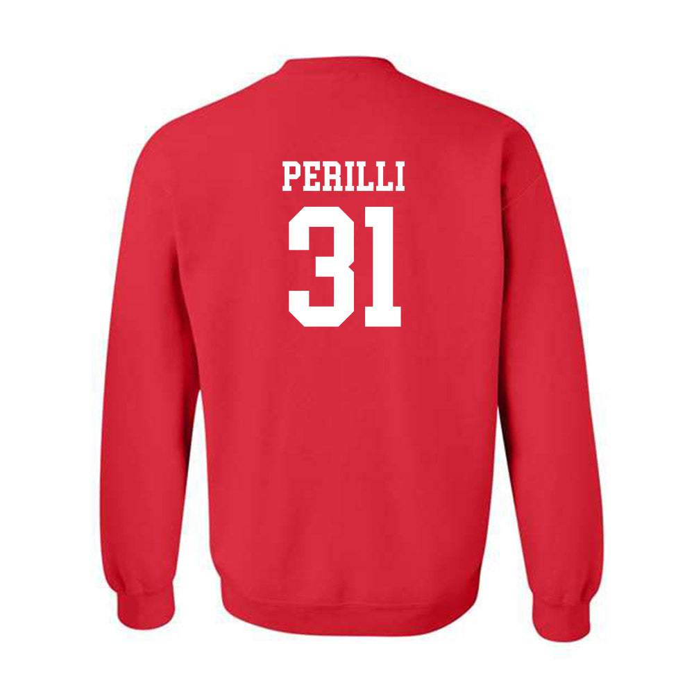 Rutgers - NCAA Baseball : Quinten Perilli - Classic Shersey Crewneck Sweatshirt-1