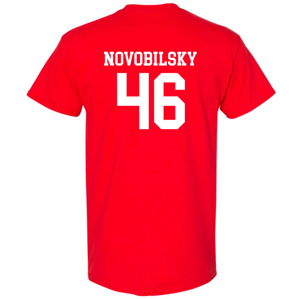 Rutgers - NCAA Baseball : Kevin Novobilsky - Classic Shersey T-Shirt-1