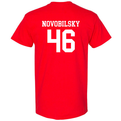 Rutgers - NCAA Baseball : Kevin Novobilsky - Classic Shersey T-Shirt-1