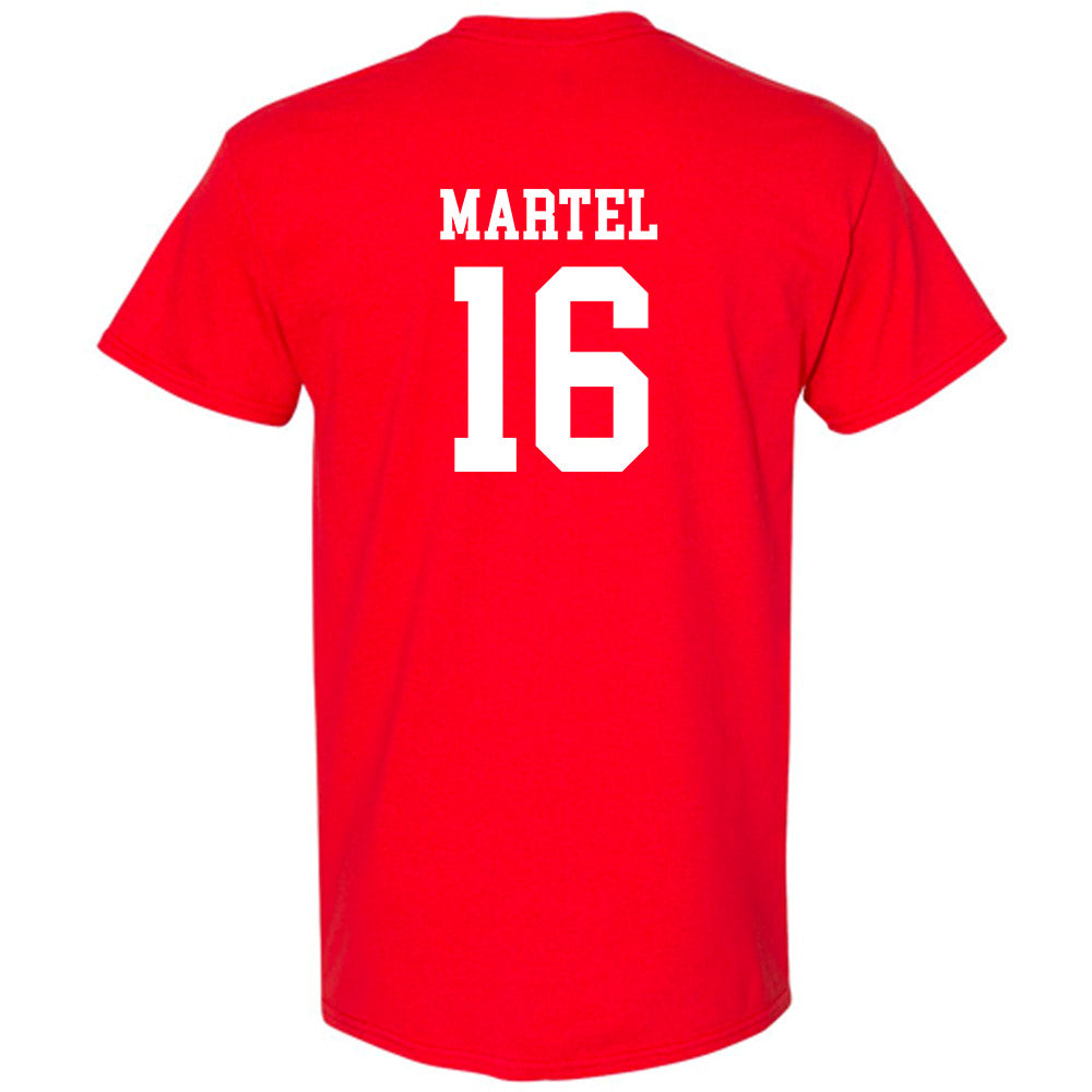 Rutgers - NCAA Baseball : Logan Martel - Classic Shersey T-Shirt-1