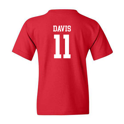 Rutgers - NCAA Football : Malachi Davis - Classic Shersey Youth T-Shirt-1