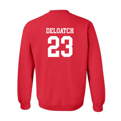 Rutgers - NCAA Football : Isaiah Deloatch - Classic Shersey Crewneck Sweatshirt-1