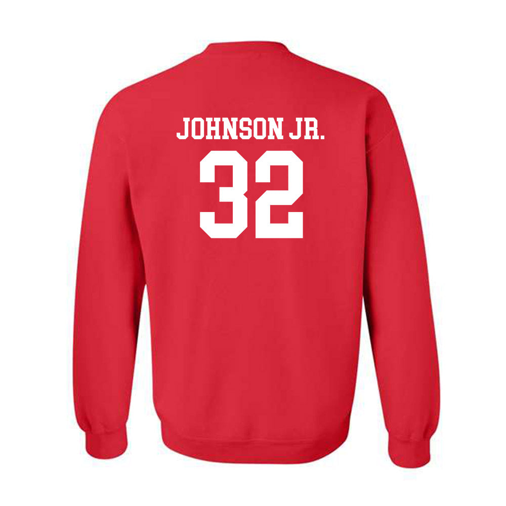 Rutgers - NCAA Football : RJ Johnson Jr. - Classic Shersey Crewneck Sweatshirt-1