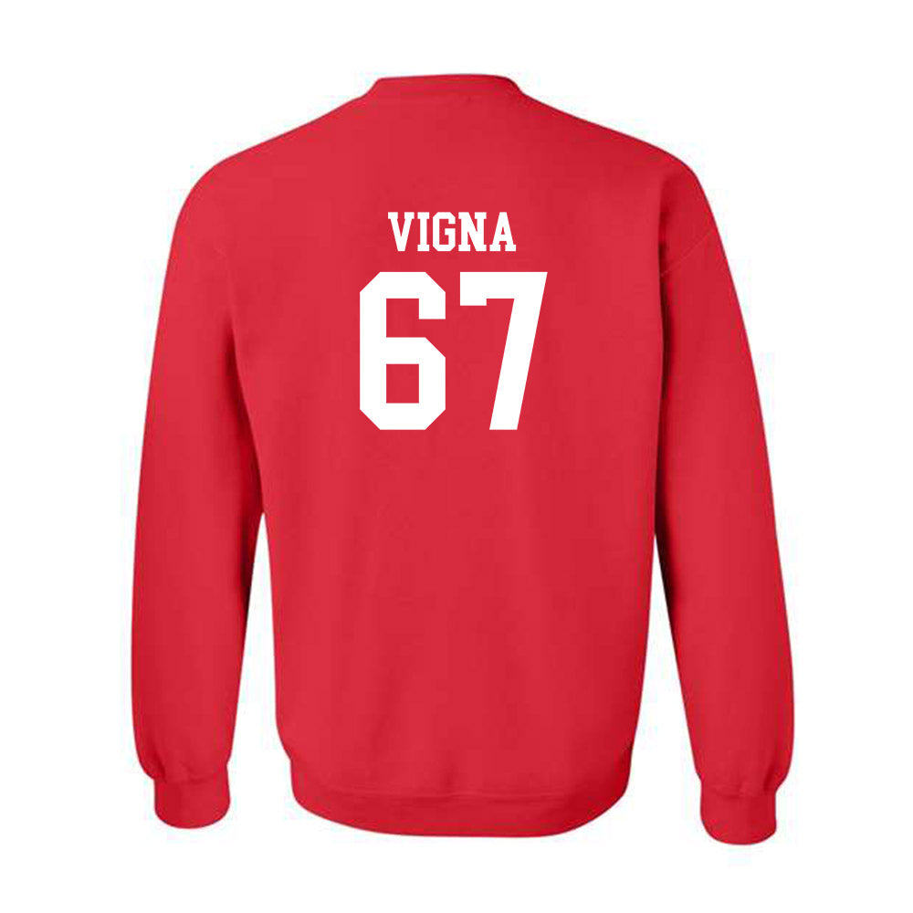 Rutgers - NCAA Football : Christopher Vigna - Classic Shersey Crewneck Sweatshirt-1